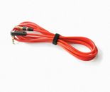 Red Audio Cable Cord Wire 3.5mm L Jack For Beats Dre Pro, Studio Solo 2  HD