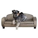 Paws & Purrs Modern Pet Sofa 35.5" Wide for Medium Dog or Cat with Removable/Washable Mattress Cover
