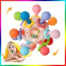 Baby Teething Toys for Babies 3-6-12 Months Sensory Rattle Chew Grasping Toys