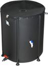 Lostronaut 26 Gallon Portable Rain Barrel Water Tank w/2 Spigots & Overflow Kit