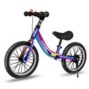Bicicleta de equilibrio 14 16 pulgadas para niño de 3-8 años niña, bicicleta sin pedal para niños, con...