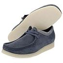 Men's Clarks Original Wallabee (Blue Suede, us_footwear_size_system, adult, men, numeric, medium, numeric_10_point_5)