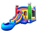 Premium Inflatable Bounce House Slide Combo for Kids Sports Castle w Blower Pool