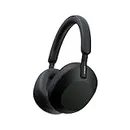 Sony WH-1000XM5 Wireless The Best Active Noise Cancelling Headphones, 8 Mics for Clear Calling, Battery- 40Hrs(w/o NC), 30Hrs(with NC), 3Min Quick Charge=3Hrs Playback, Multi Point Connectivity -Black