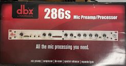 DBX 286s microphone preamp / BOXED (compressor also) MINT
