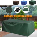 1pc Patio Garden Outdoor Furniture Covers Waterproof 210d Rain Snow Chair Covers Sofa Table Chair Dust Proof Cover Green Blue Brown