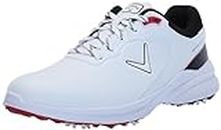 Callaway Men's Solana TRX V3 Golf Shoe, White/Black, 10 Wide