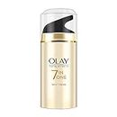 Olay Total Effects Night Cream | Fights 7 Signs of Ageing | With Niacinamide and Green Tea Extracts | Normal, Oily, Dry, Combination Skin | 50g