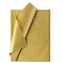 100 Sheets 14"X20" Metallic Gift Wrapping Gold Tissue Paper Bulk for Christmas, Mother's Day, Birthday Gift Bags Packaging Craft