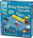 Thames & Kosmos Easy Electric Circuits STEM Kit | Essential Circuitry Set | 15 Experiments, 5 Motorized Models - Electricity, Current, Voltage, LEDs & More | Innovative, Easy-to-Use Building System