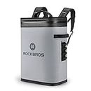 ROCKBROS Kühltasche Rucksack 20L (36-Cans) Picknicktasche Isolierte Kühlbox Wasserdicht Kühler Haltbar für Outdoor, Camping, Angeln, Picknick, Reise