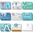 Junkin 80 Pcs Healthcare Workers Thank You Card for Nurses Doctor Nurses Gifts Medical Hospital Appreciation Card Assorted Blank Postcards for EMTs Medical Staff Workers