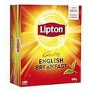 Lipton Original Tea Bag English Breakfast 6x100 pack, 6 x 100 Pieces