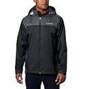 Columbia Men s Glennaker Lake Front-Zip Shell Jacket, Black/Grill, X-Large US