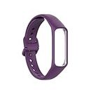 LIDDU Band Strap Belt With Buckle For Samsung Galaxy Fit E Smart Band (Purple) (Please Note: Not Compatible to Any Other Models Except Samsung Fit E R375 Band)