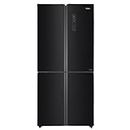 Haier 531 L French Door Refrigerator Appliance (2023 Model, HRB-550KS, Black Steel)