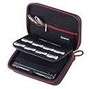 Smatree Carrying Case Compatible for Nintendo New 2DS XL, New Nintendo 3DS, New 3DS XL - Black/Red [NOT for Nintendo Switch/Nintendo 2DS]
