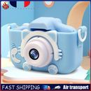 Cute Camcorder 1080P Digital Video Camera Portable Gifts for Kids (Blue) FR