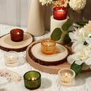 Candle Holder Set Of 4/12, 2'' X 1.4'' Glass Small Votive Candle Holders Home Decoration, Perfect For Table Centerpieces And Wedding Decor