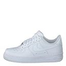 Nike Air Force 1 ´07, Women’s Low-Top Sneakers, Weiß (White/White), 6 UK