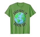 Earth Day Everyday Kids Save Earth Save Planet T-Shirt