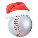3.15” Christmas Baseball Ornament Glass Blown Christmas Ball Ornaments for 2023 Christmas Tree Decoration - Christmas Ball Ornaments Balls for Kids Boy Xmas Holiday Party Tree Decoration
