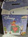 Gemmy 6’ Animated Disney Pooh & Tigger Lighted Christmas inflatable Airblown