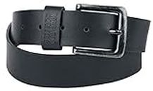 Urban Classics Leather Imitation Belt, Cintura Unisex Adulto, Nero (Black 7), S