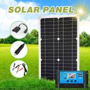 400 Watts Solar Panel Kit 100A 12V Battery Charger w/ Controller Caravan Boat RV