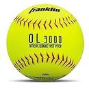 Franklin Sports 12" Slowpitch Tournament Softballs - Great for Practice + Training - Official Size + Weight - 1 Pack