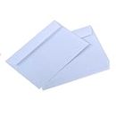 JKG® 50 x C6 White MAILING ENVELOPES - Self Seal | Fits A4 Paper in Quarter Letters, Office, Ecommerce, Posting, Mailing Supplies | A6 Card Greeting Small Envelopes | Peel and Seal [114mm x 162mm]