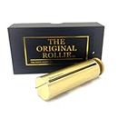 The Original Rollie Solid Brass Cigarette Rolling Machine Manual, Tobacco Roller Machine, Cigarette Maker Machine Can Fit 70mm Rolling Paper