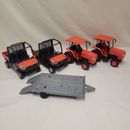 New ray toys Kubota Lot 2 Tractors,2 Utvs,1 Trailer