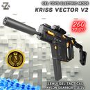 Gel Gun Blaster Kriss Vector V2 Electrico 11.1v Pistola de Gel Gelsoft Accesorio