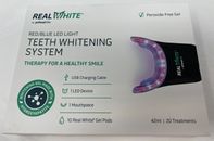 NEW Primal Life Organics Real White Teeth Whitening System Red blue LED light