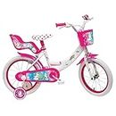 MONDO 25591, Bike 16 Unicorn Baby-Girls, Multicolore