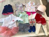 Our Generation 18" doll Clothing Lot  - Dress, skirt, shoes, pants, pj +