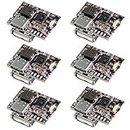 DWEII 6PCS Type-C USB 5V 3.1A Boost Converter Step-Up Power Module IP5310 Mobile Power Bank Accessories with Switch LED Indicator