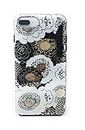 Kate Spade New York Floral Case for iPhone 8 Plus / iPhone 7 Plus / iPhone 6 Plus - Black/Gold/White