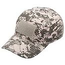 Foetest Adjustable Baseball Cap Velcro Cap Sport Hat Sunhat Tactical Hat Army Military Cap Grey Camouflage