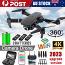 2024 New RC Drone With 4K HD Dual Camera WiFi FPV Foldable Quadcopter +3 Battery