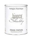 bianco Shabby FONDO/FINITURA Trasparente OPACO per chalk paint e legno (1 Litro)