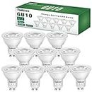7W GU10 Led Bulbs Warm White, 3000K Spotlight Bulb, 50W Halogen Light Equivalent, 7W 500LM 38° Beam Angle No Flickering Non-dimmable 220-240V Lighting for Kitchens, Bedrooms, Hallways, Pack of 10