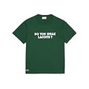 Lacoste Men's Regular Fit T-Shirt (TH0134132_Green S)