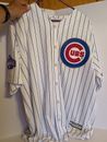Used Kris Bryant Jersey Cubs #17 Size XL MLB Majestic CoolBase GOLD Lettering