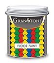 GRANOTONE Floor paint for cement floor and tiles, Polyurethane and Acrylic Polymer Based Concrete Sealer, Anti-Slip, Thick & Durable tile paint 1 L, Terracotta Red