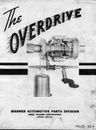 Automatic Overdrive Operation Instruction Manual Fits Warner
