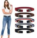 New Buckle Free Belt, Suitable for Pants and Dresses, Buckle Free Elastic Belt