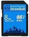 Everything But Stromboli 8GB SDHC Memory Card for Canon Camcorder Vixia HF W10, HF G50, HF G60, HF R800, R80 Video Camera Class 10 UHS-1 U1 V10 Speed