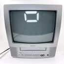 Toshiba MV13N3 13" CRT VCR Combo VHS Player Recorder Retro Gaming TV No Remote 